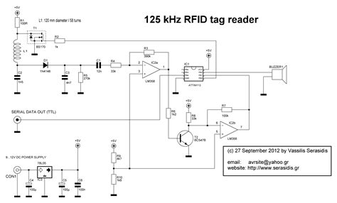 rfid reader circuit pdf|rfid antenna circuit size.